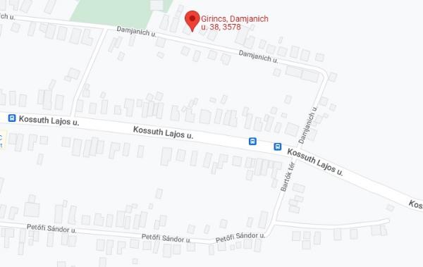 Girincs, Damjanich utca 38.: lakóház · 210 000 Ft – árverés