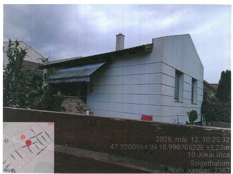 2315 Szigethalom, Jókai utca 5. – lezárult árverés, 9 580 666 Ft