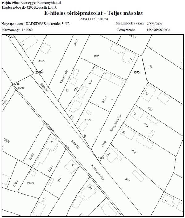 Nádudvar, Seregélyes utca 11/a: lakóház · 33 704 Ft – árverés