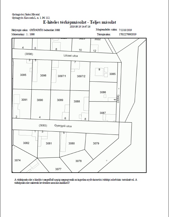 Gyöngyös, Gyergyói utca 8.: lakóház · 735 000 Ft – árverés