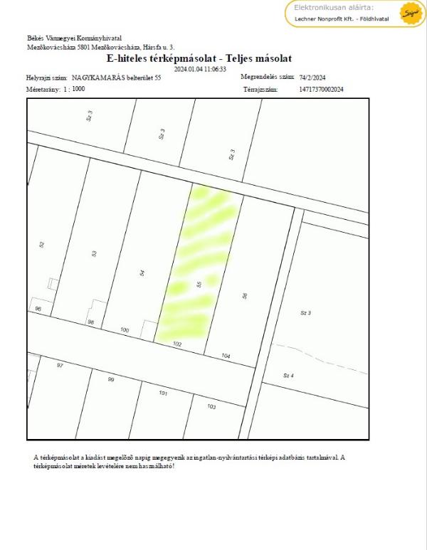 Nagykamarás, Damjanich utca 102.: 75 000 Ft – árverés