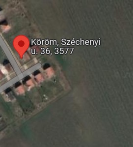 Köröm, Széchenyi utca 36.: lakóház · 85 000 Ft – árverés