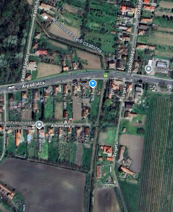 4751 Kocsord, Sziget utca 1/a.: 12 500 000 Ft – ingatlanárverés