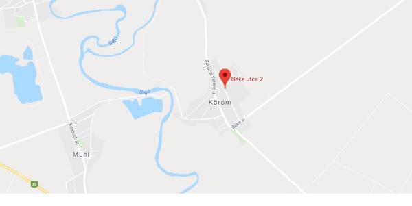 Köröm, Béke utca 2/a.: lakóház · 2 000 000 Ft – árverés
